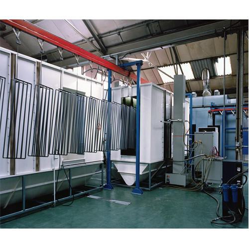 BATCH TYPE POWDER COATING PLANT