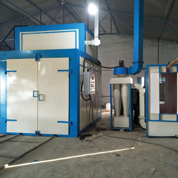 BATCH TYPE POWDER COATING PLANT