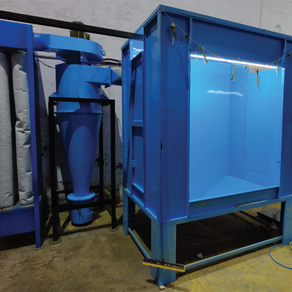 GAS FIRED POWDER COATING PLANT