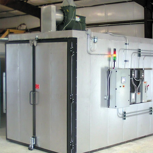 GAS FIRED POWDER COATING PLANT