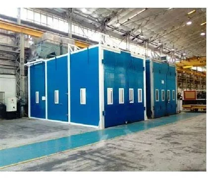 DOWN DRAFT PAINT SPRAY BOOTH