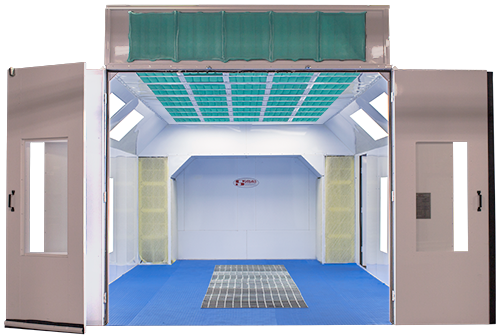 DOWN DRAFT PAINT SPRAY BOOTH
